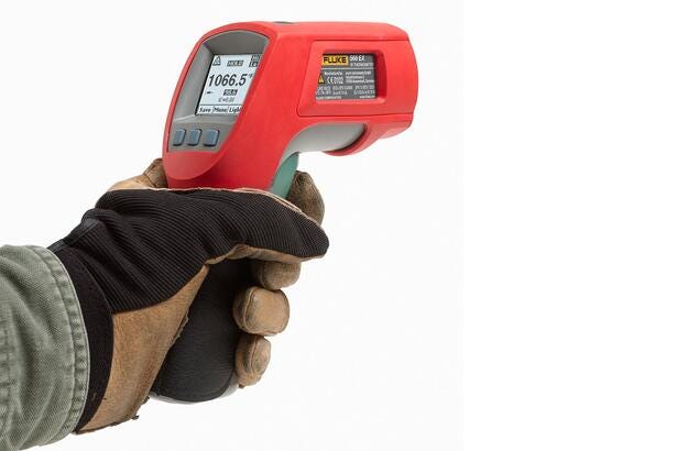 Termometer digital infrarød EX/ATEX -40°C til +800°C