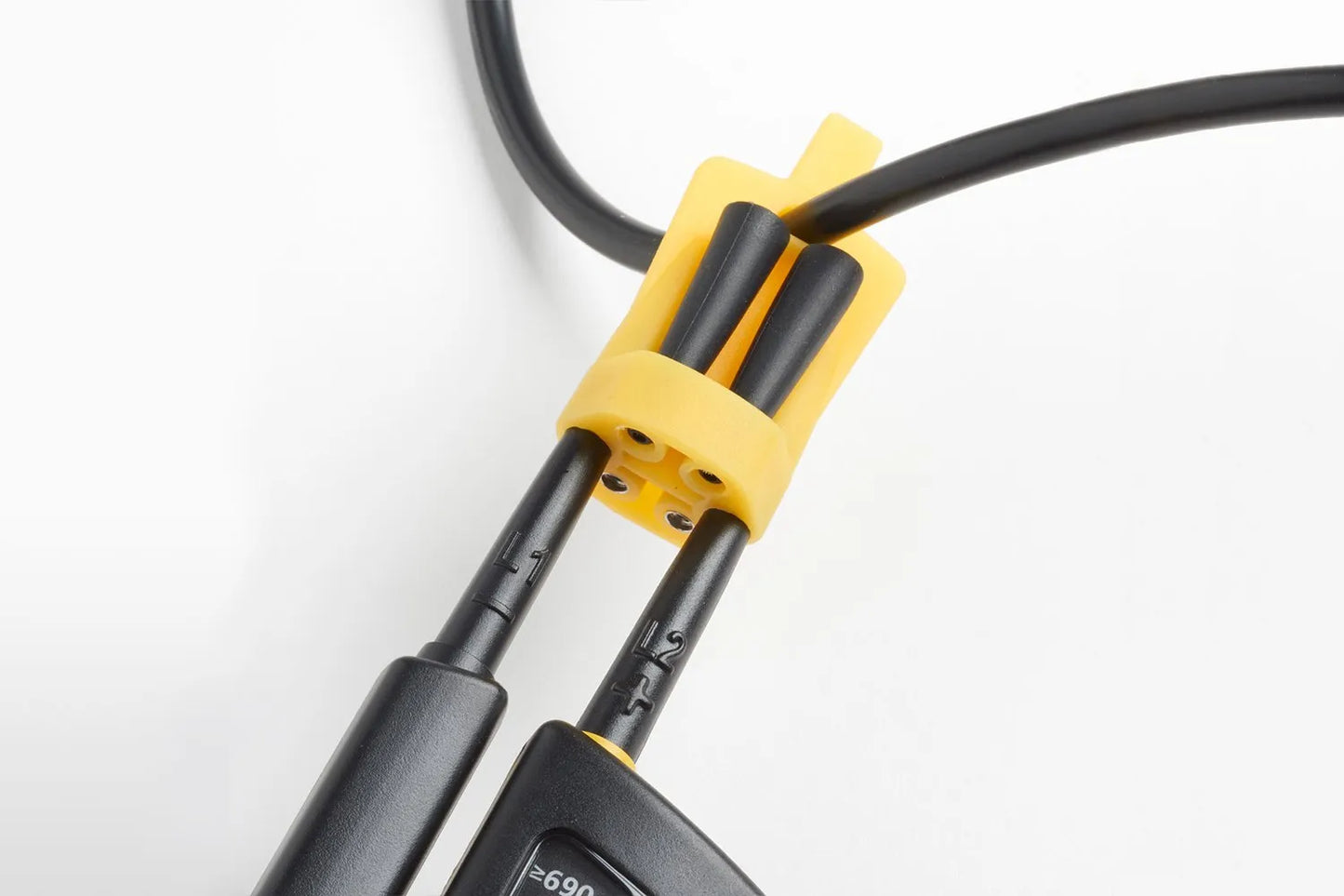 Voltage indicator 6-1000V AC/6-1200V DC CAT 111 1000V/CAT IV 600V w/LED diodes + LCD display
