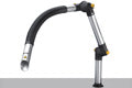 Suction arm 50mm for table; 900mm 2 leds; black ESD