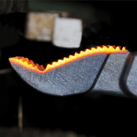 Cobra water pump pliers polished 180mm; w/PVC on handle