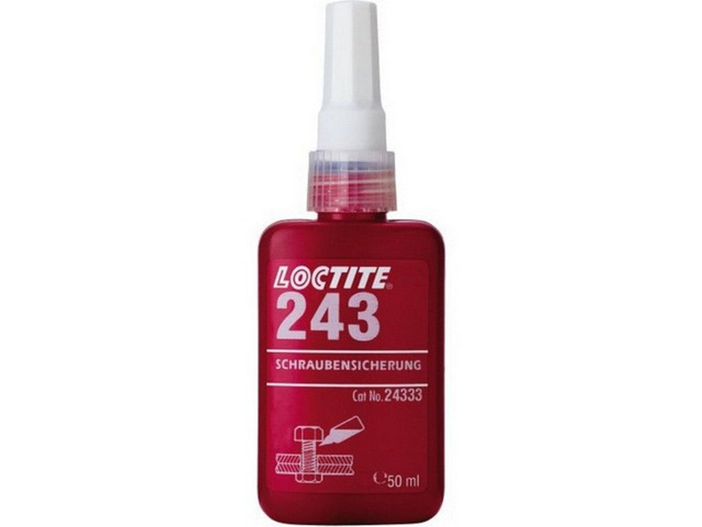 Loctite 243 skruesikring mediu 50ml flaske