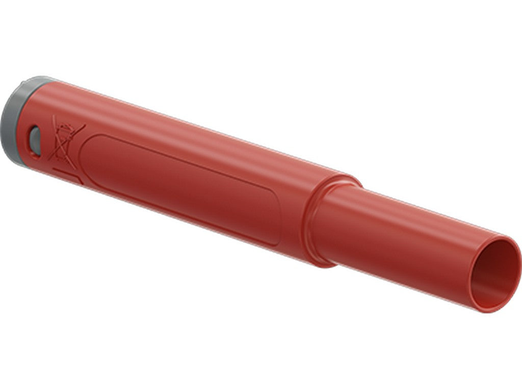 Han-stik Ø4mm SAM-4N-46 RØD CATII 1000V/CATIII 600V 32A max.2,5mm² Ø4,6mm M/SKRUE