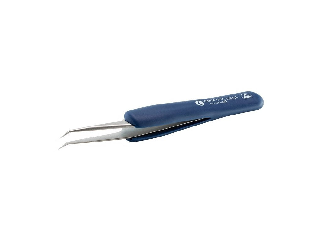 Pincet ESD ERGO håndtag 110mm fin slank spids