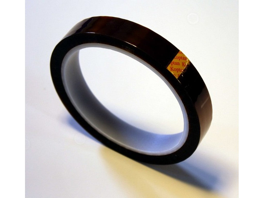 Kaptontape PI silikone PSA 15mmx33m rulle detailbillede af produktet