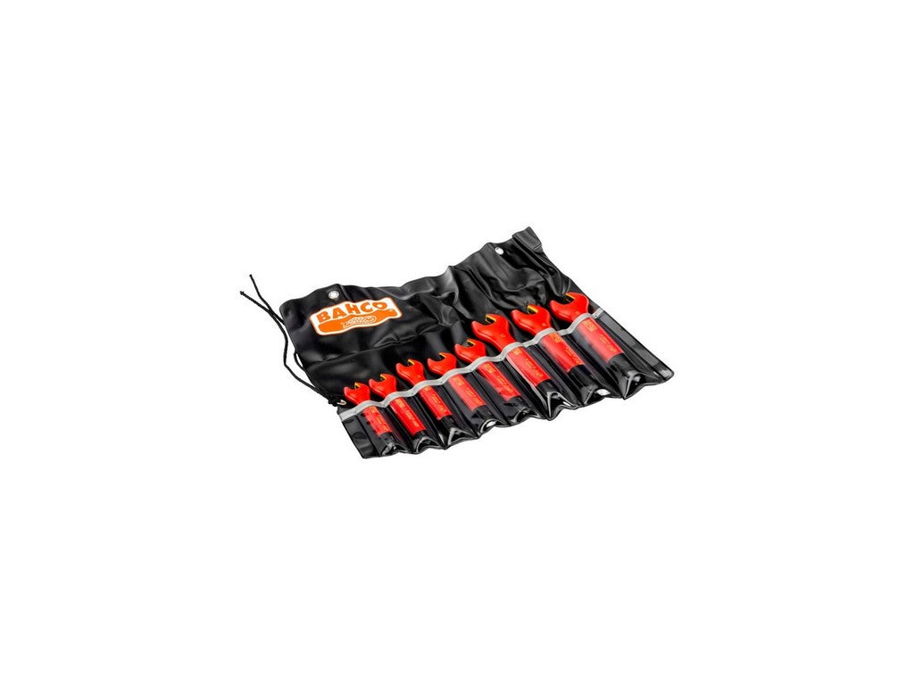 VDE-isoleret gaffelnøglesæt - 8 dele 10-19mm