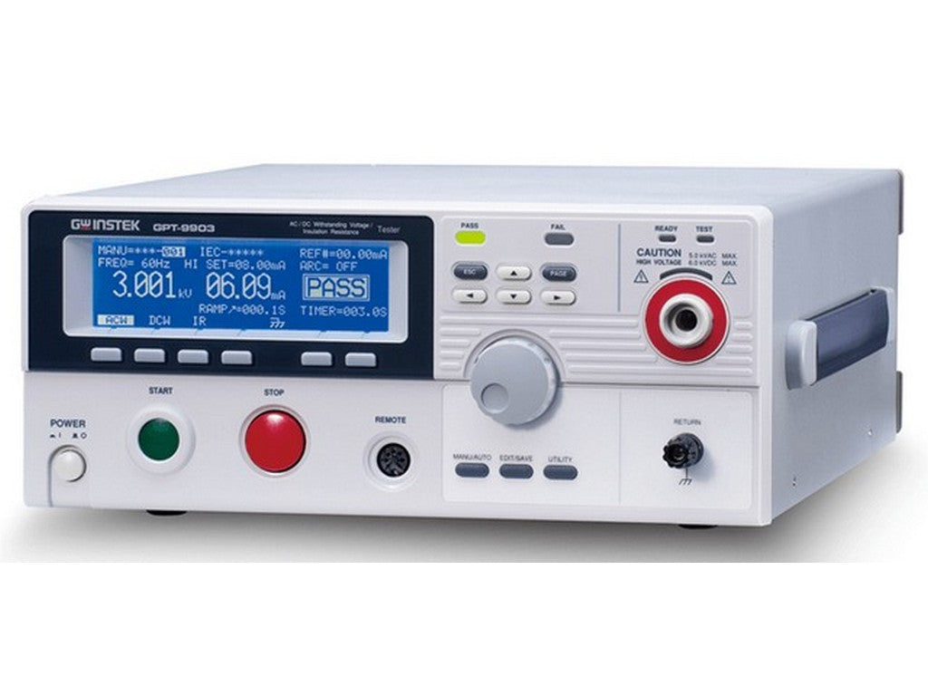 GW-Safety tester 5kV AC/6kV DC AC/DC 500VA volt test
