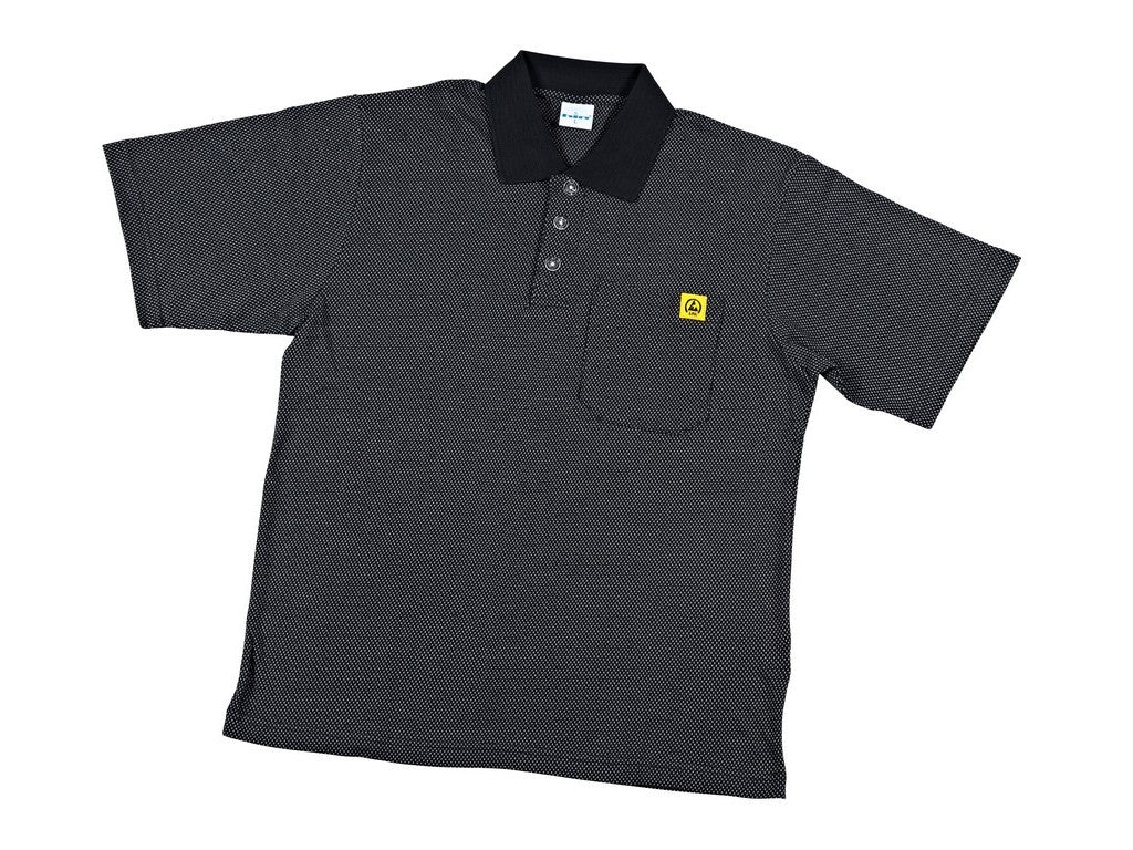 Polo T-shirt ESD Dark Grey Small