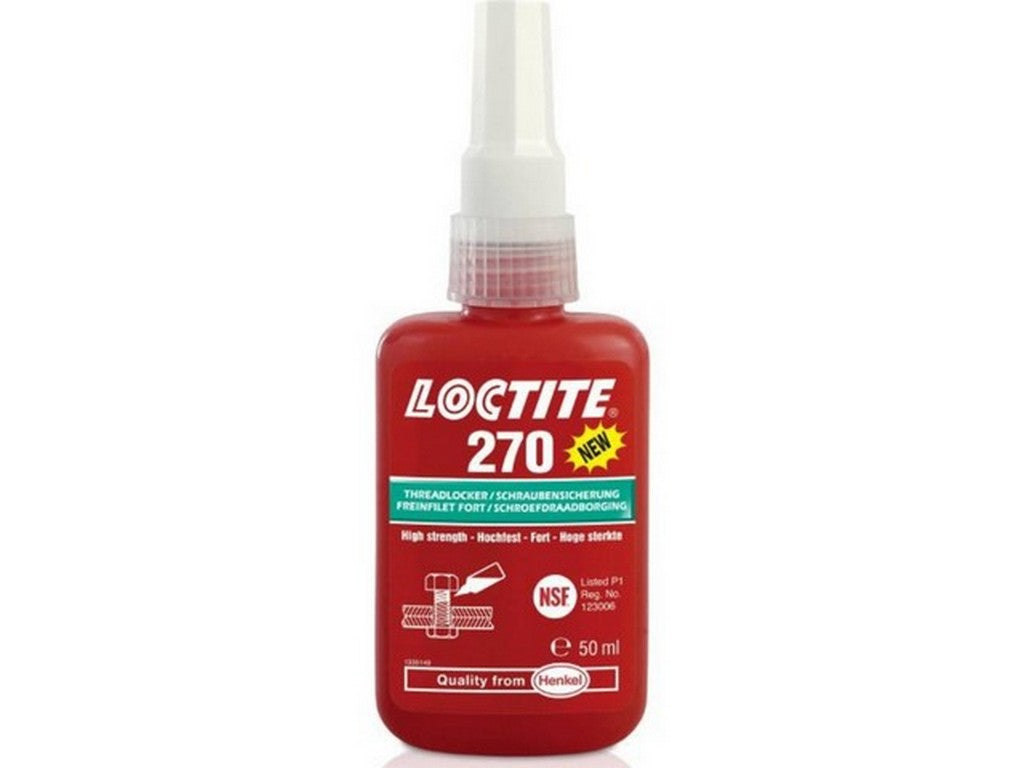 Loctite 270 skruesikring Stærk 50 ml. flaske