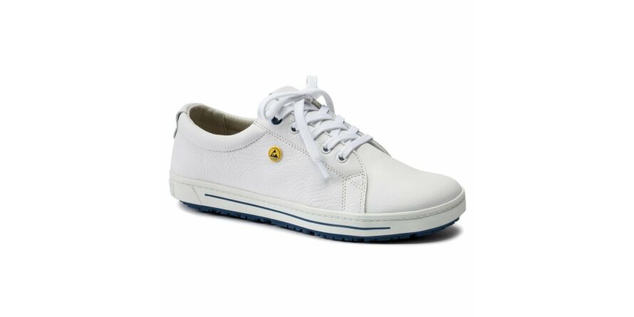 Birkenstock ESD sneakers QO 500, hvid læder, str. 40