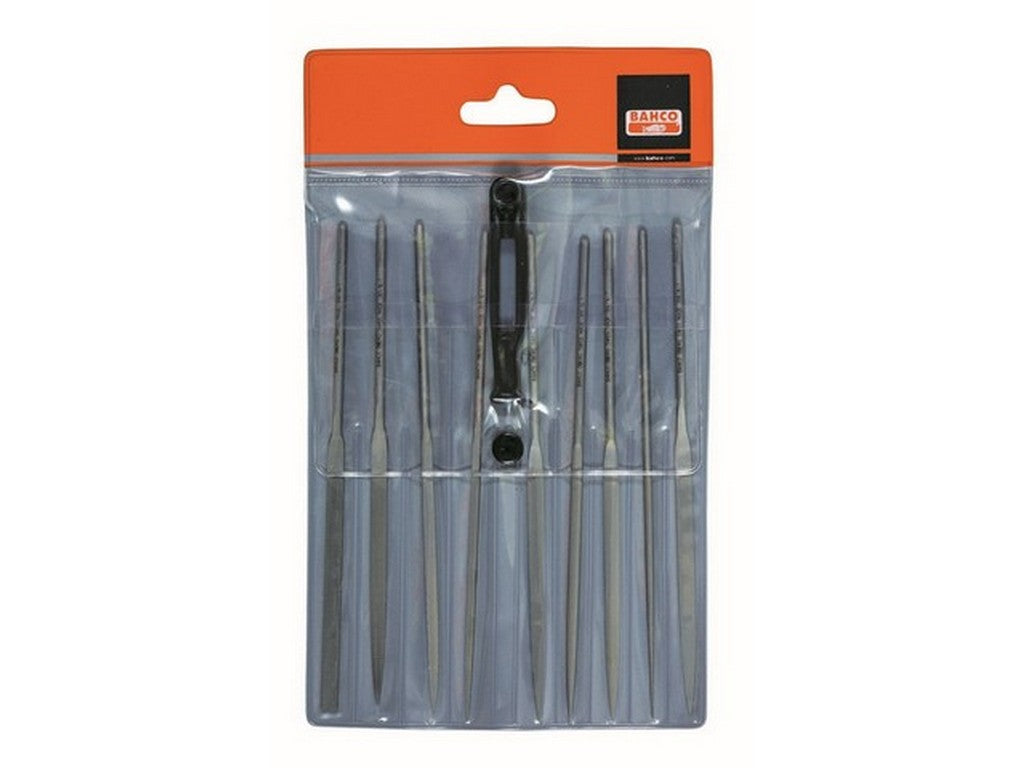 Needle file set w/9 pieces 160mm coarse