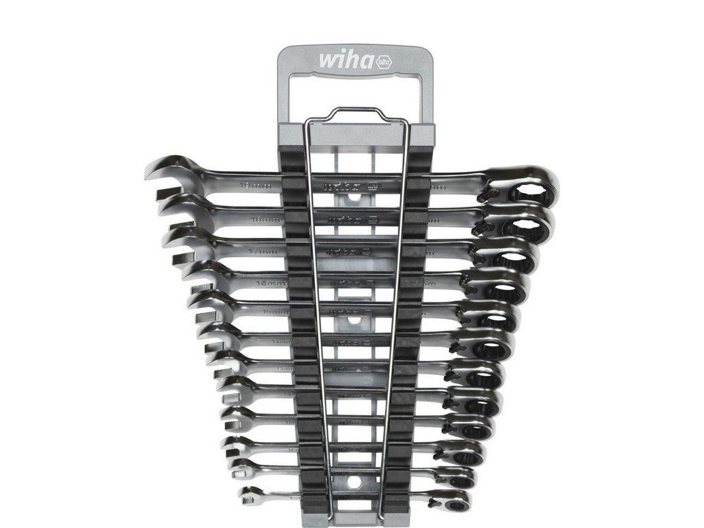 Ringskralde- gaffelnøglesæt H/V 13 dele