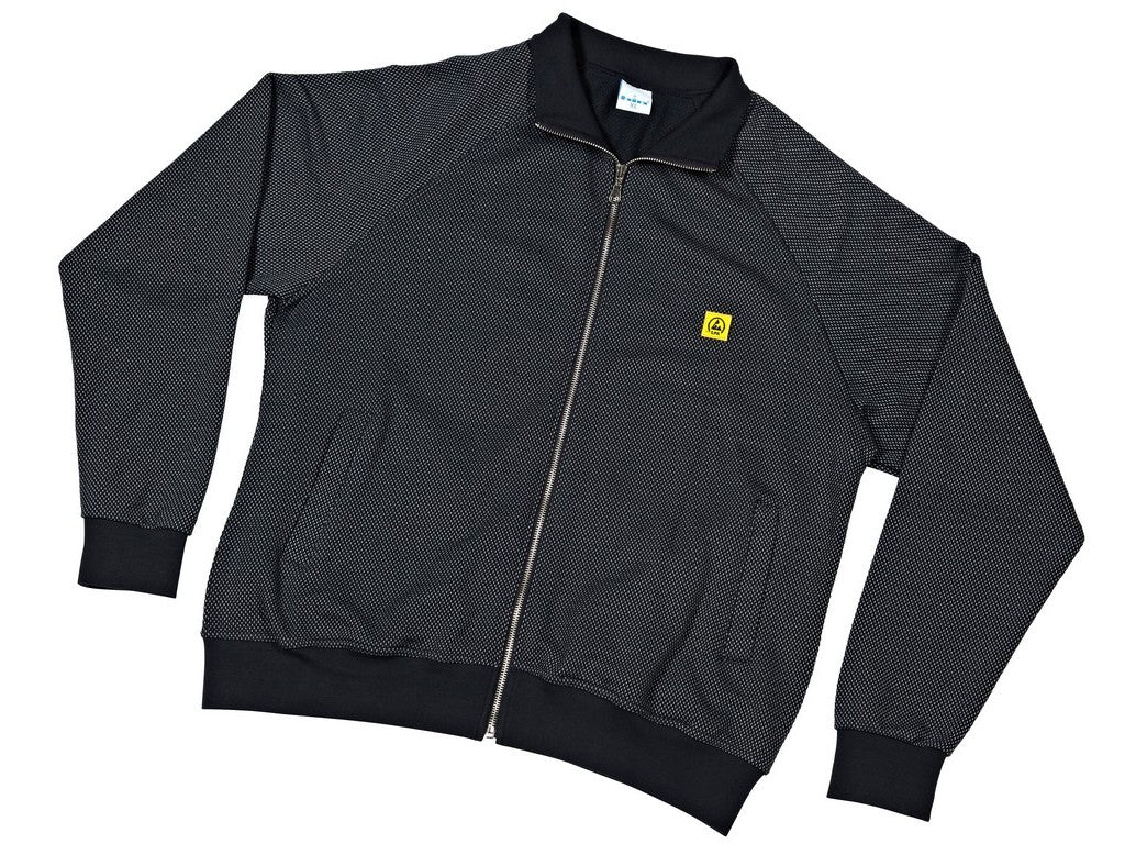 Cardigan ESD mørkegrå X-small