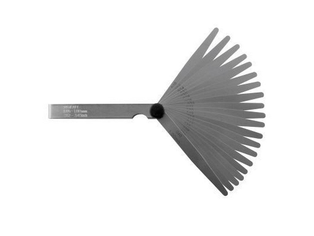 Søgeblade sæt 20 blade, 100 mm 0,05-1,00 mm x 0,05. INOX