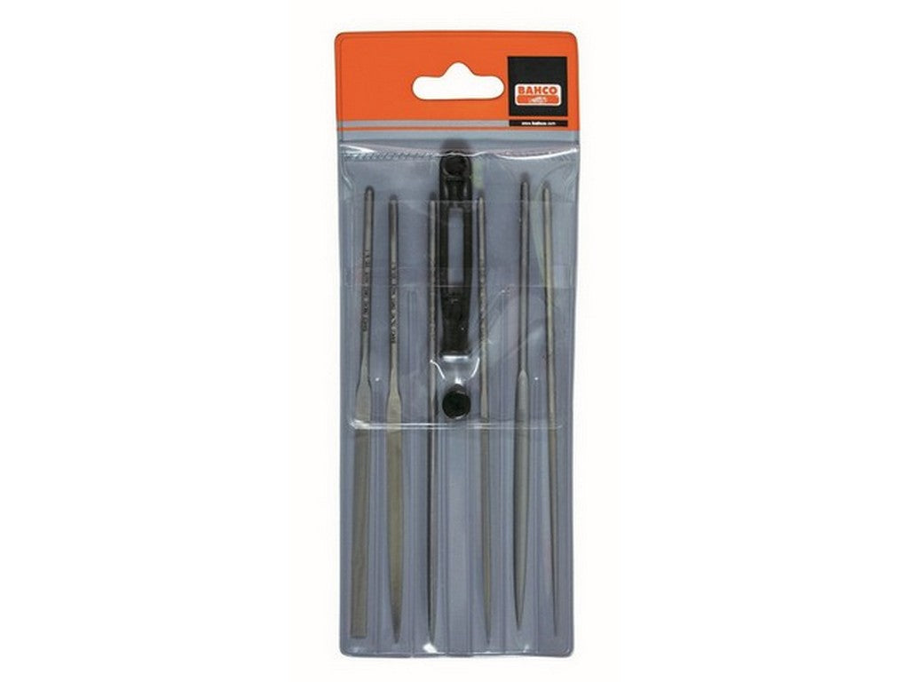Needle file set w/6 pieces 160mm between