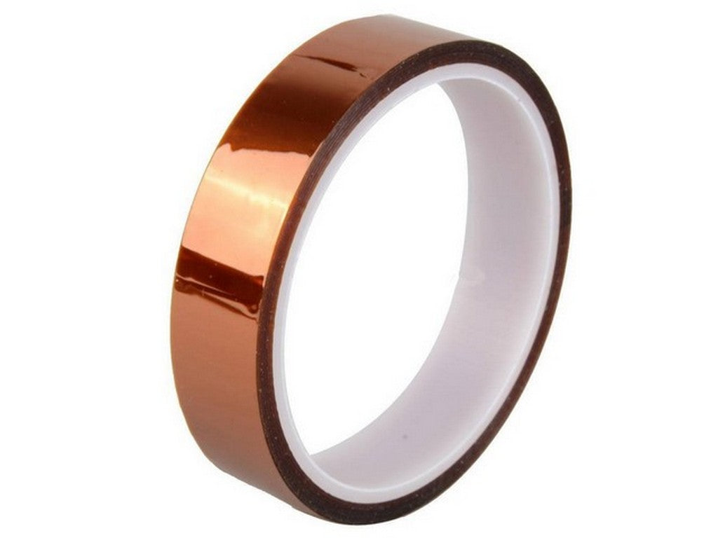 Kaptontape PI silikone PSA ESD 19mmx33m rulle