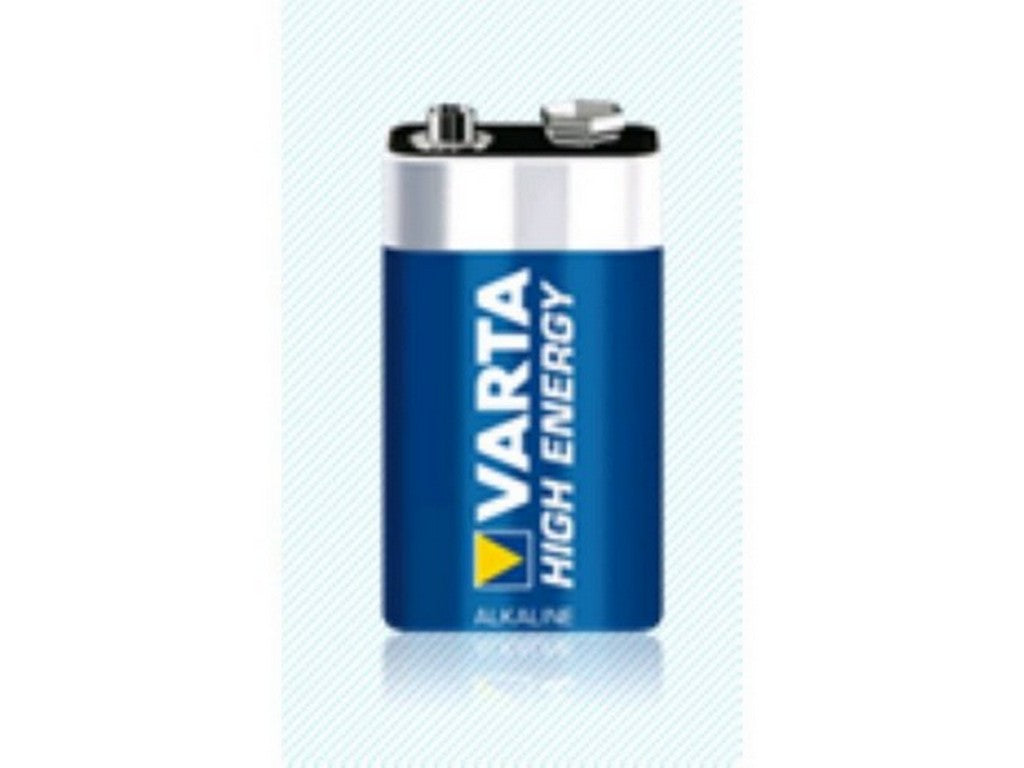 Varta batteri High Energy 9V 9V; 26,5x17,5x48,5mm 6LP3146 - Alkaline
