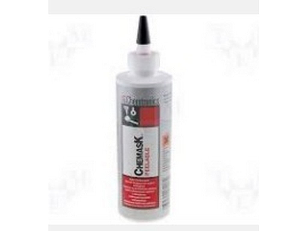 Hvid flaske Chemask maskeringsvæske 250ml fra Chemtronic