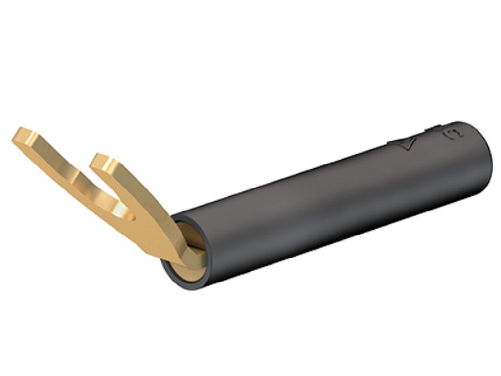 Gaffeladapter B4-I/KA sort 45° 1000V; CATII; 20A