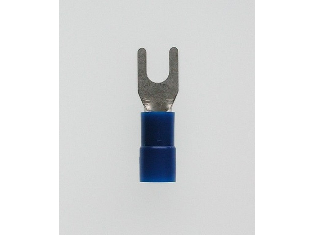 Kabelsko gaffel isoleret blå 1,5-2,5mm²-C4mmS UL-Godk.