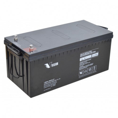 Vision 6FM200 12V/200Ah 8mm