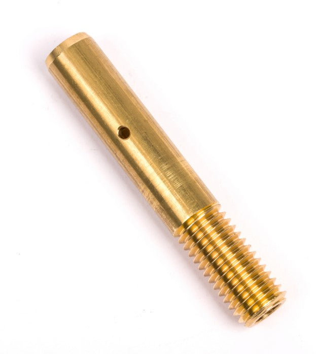 End sleeve for pipe elbow Ø11mm MS w/M12 external thread