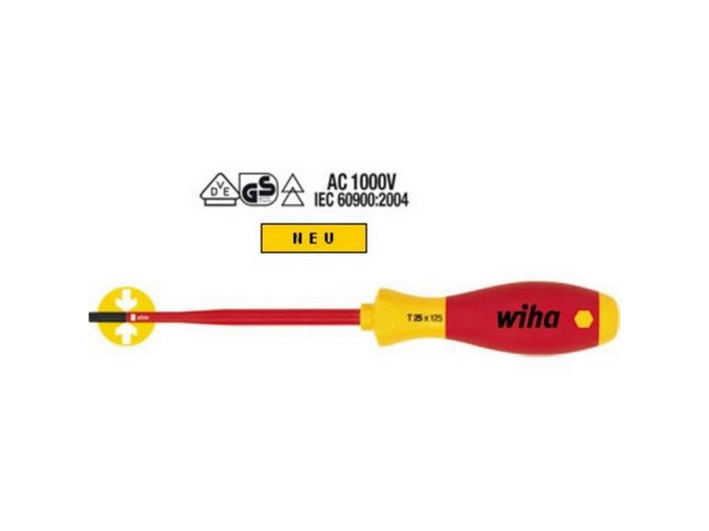 Screwdriver TX30 1000V insulated TX30x125mm SlimFix