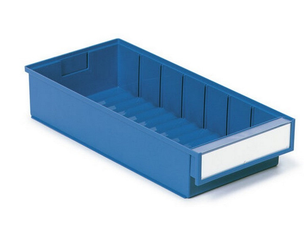 Storage box blue 186x400x82mm