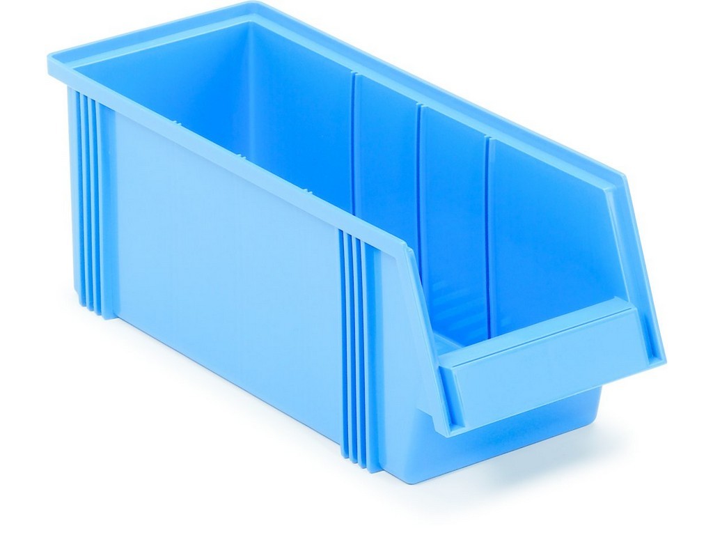 Storage box blue 186x500x182mm