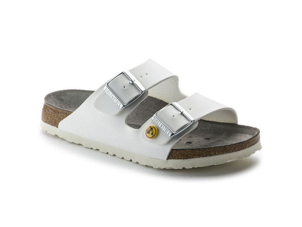 Birkenstock Arizona sandal ESD Str. 36; slim; hvid