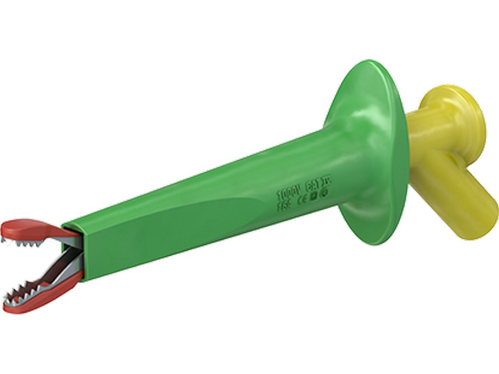 Prøveclips AB200 gul/grøn 1000V AC/1500V DC 16A - CATIV