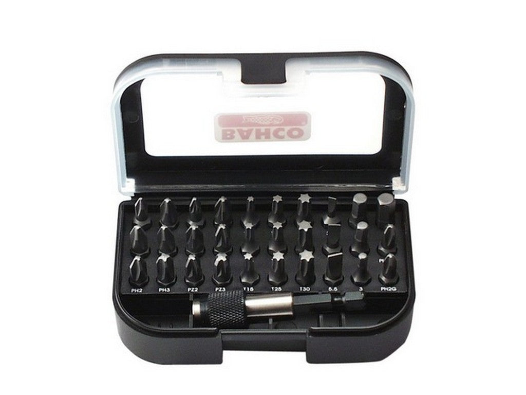 Bit set w/31 parts. 1/4:PH, PZ, TX, Hex