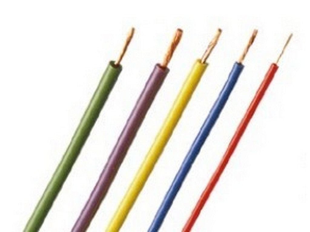 Ledning Sili-E 0,15mm2 Grøn 100m 150V 6A