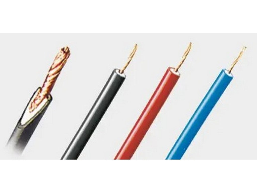 FlexiPlast-HV 0,5mm2 SN, BLÅ TPE 5kV high voltage 1m