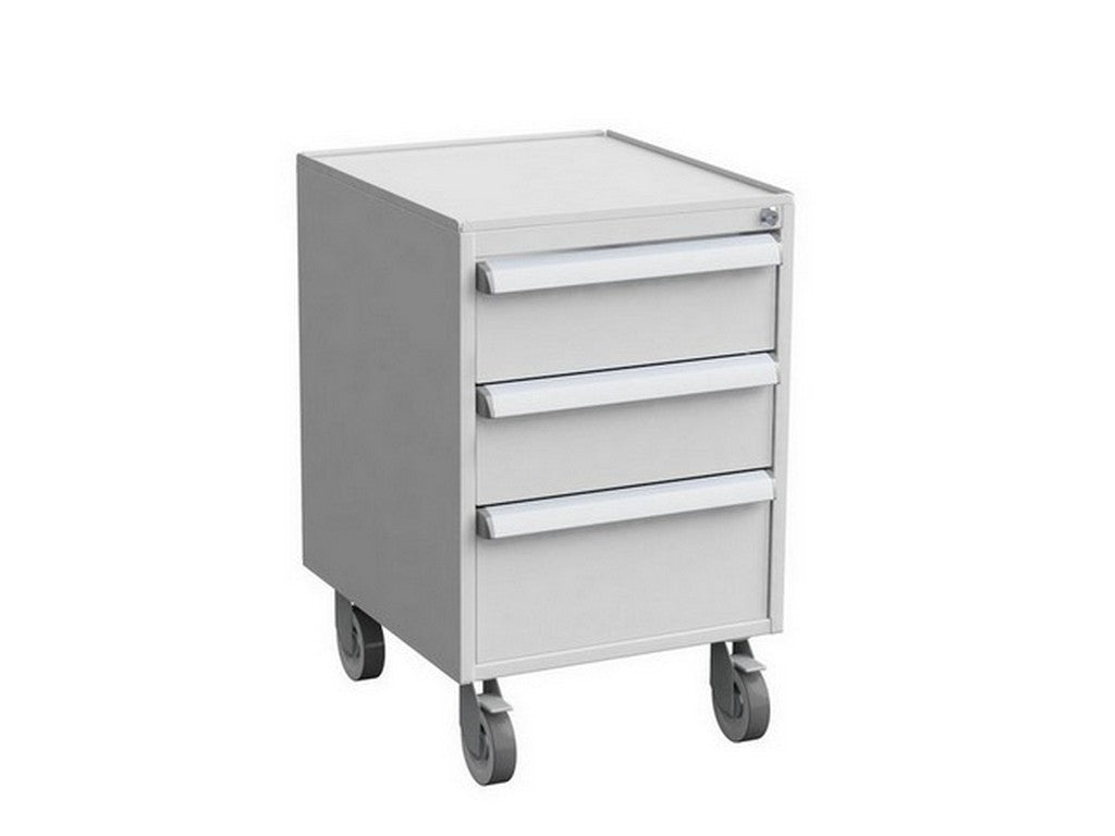 Drawer unit 45/56-7 2x100 1x200, wheels