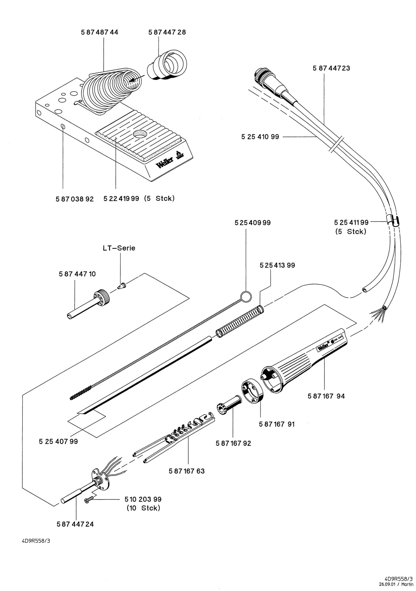 Loddekolbe FE75 ESD 80W/24V