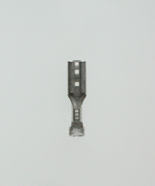 Female flat connector uninsulated 2.8x0.5 tinned 0.5-1.5mm DIN46247/DIN46330