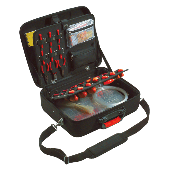 Plano tool bag soft - 19 w. elastic holders w/tools