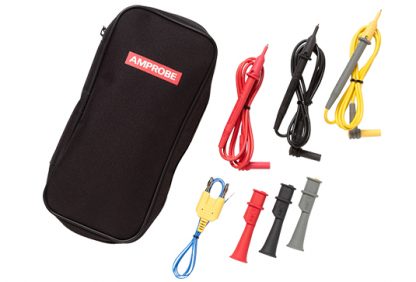 Tangamperemeter 600A AC TRMS 600V AC/DC - fasefølge/Peak m. CATIII 600V