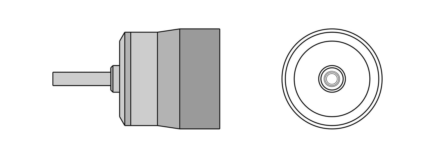 Varmluftsdyse TNR 2,5