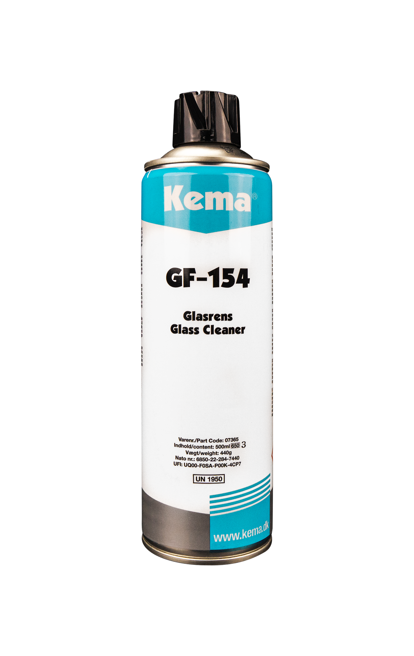 Glass cleaner 500ml: aerosol can