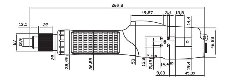 Skruemaskine DC24V ESD 0,20-1,18 Nm - 6 pin eks. SKP-32BC-60W-6P