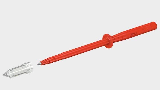 Test probe SPP4-S red 1000V - CAT III - 1A