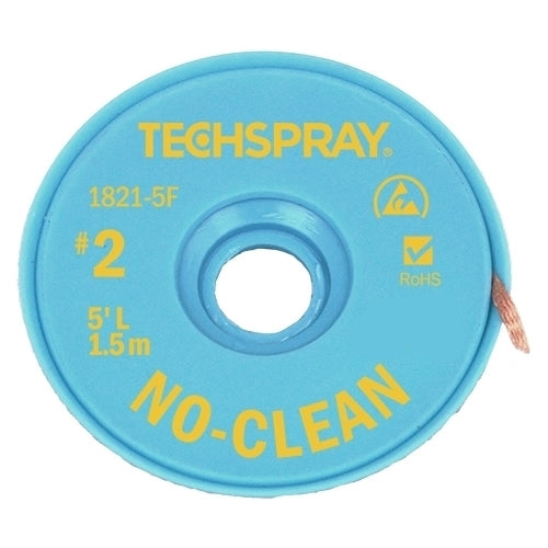 Suction wire blue ESD No-clean 2.5mm x 10 feet (3m)