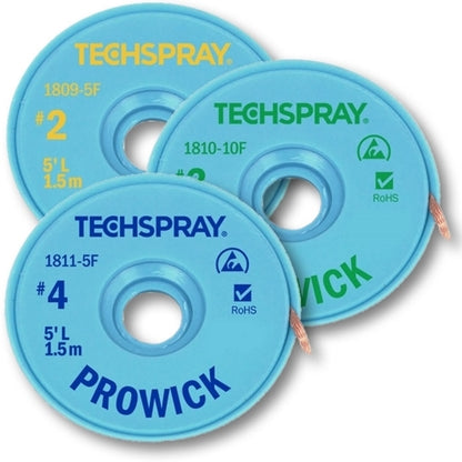 Sugetråd ESD grøn 1,9mm x 100 fod (30,5m)