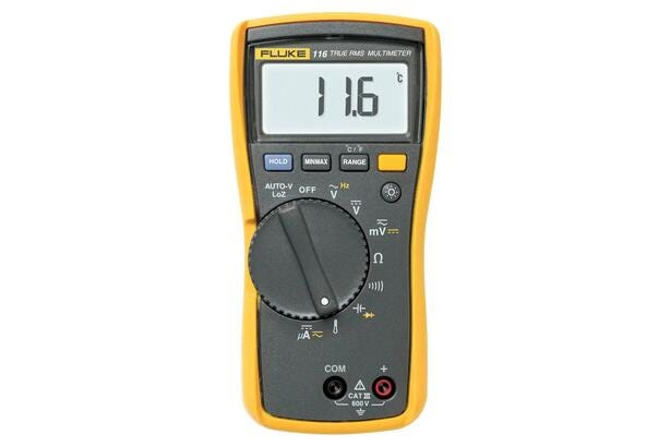 Multimeter digital True-RMS 600V AC/DC - 600.0uA AC/DC CAT III 600V