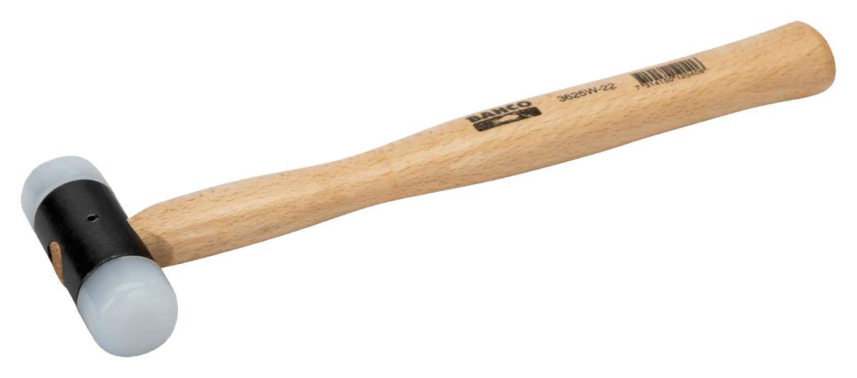 Hammer med nylon hoved ø22mm
