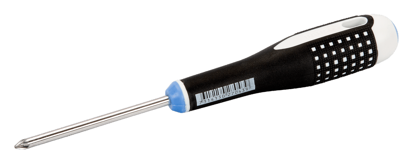 Screwdriver ERGO pozidriv PZ1x175mm 36mm handle Stainless steel blade