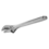 Skiftenøgle forkromet 10"/30x255mm