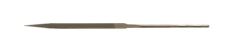 Needle file flat without handle 160mm fine