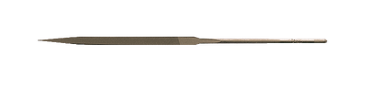 Needle file flat without handle 160mm fine